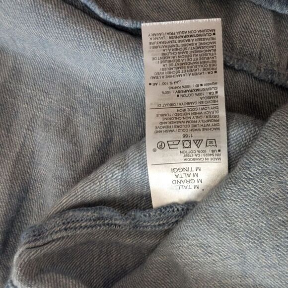 Blue Tiered jean swing Cami size M Tall - Picture 6 of 7